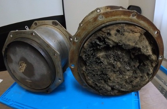 DPFフィルターの確認